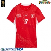 Maglie da calcio Svizzera Ruben Vargas #17 Prima Maglia Femminile Mondiali 2026  Manica Corta